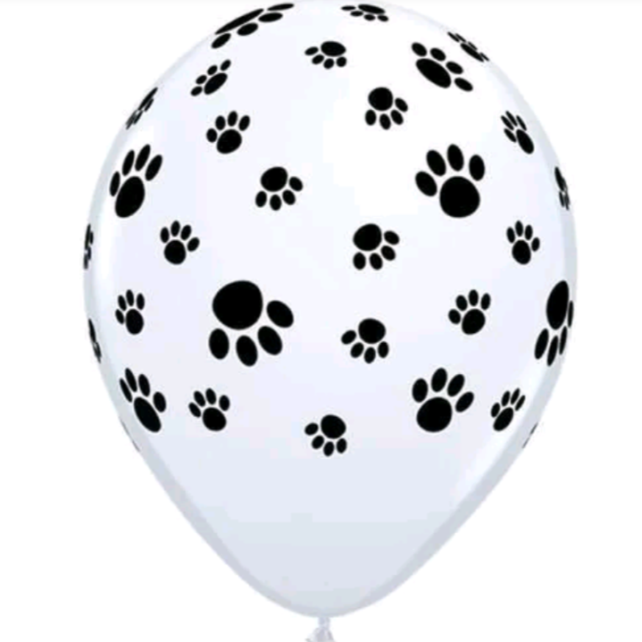 'Paw Print' Table Balloon Cluster (of 3)