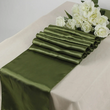 Load image into Gallery viewer, Satin Table Runner VARIOUS COLOURS. &#39;Add on product&#39; only. (HIRE)
